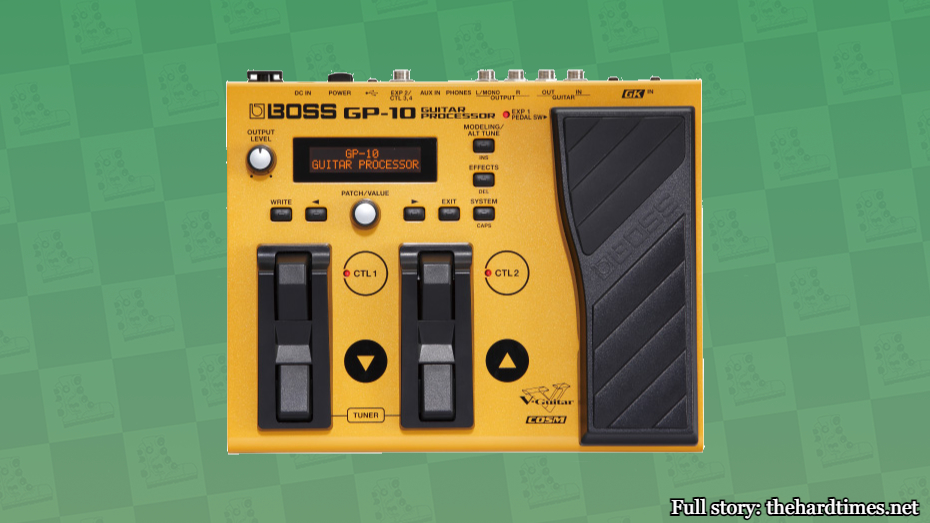 Photo of Boss GP-10 Guitar Processor pedal