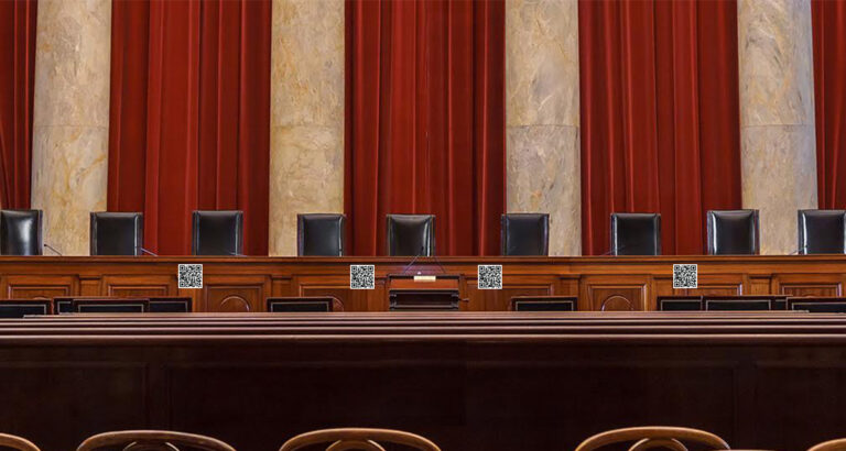 Supreme Court Puts Venmo QR Code on Bench to Streamline Bribery Process