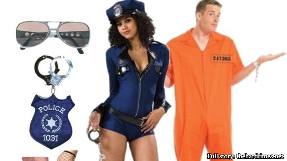 Halloween police cop Couples Costumes