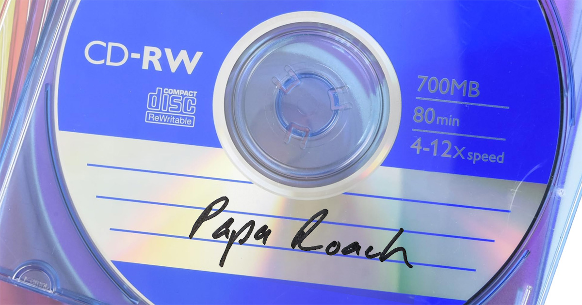“Dammi una seconda possibilità!”  Cries CD riscrivibile monouso di un album di Papa Roach