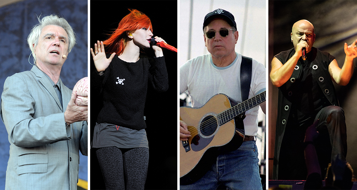 David Byrne/Paramore Split Record Renews Hope That Paul Simon Will Finally  Cover Disturbed Song