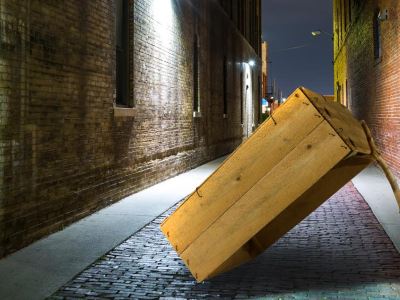 We Followed the Money and It Led to a Box Propped up With a Stick and Now We're Stuck Inside a Box