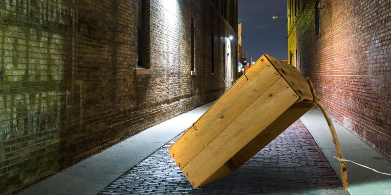 We Followed the Money and It Led to a Box Propped up With a Stick and Now We're Stuck Inside a Box