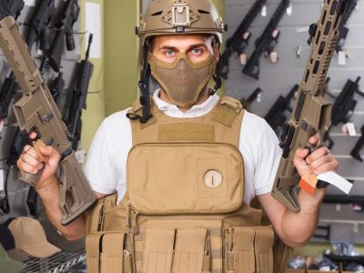 I Respect the Troops by Maintaining a Huge Arsenal in Case I Ever Need to Murder Them