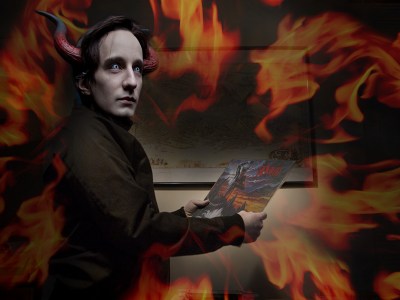 demon, metal, album, cover art, body image issues