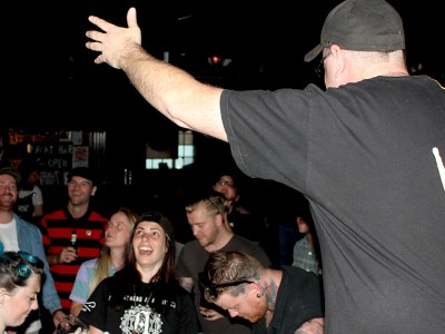 sticks, drummer, drums, confused, crowd, audience