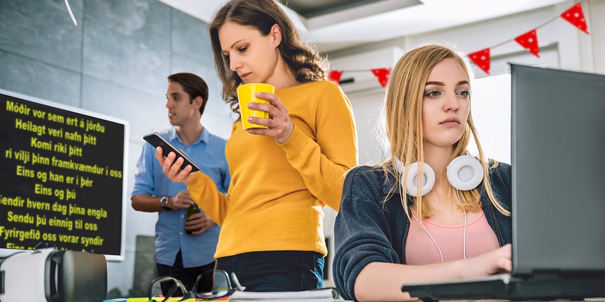 sigur ros, office, party, hopelandic, iceland, flop,