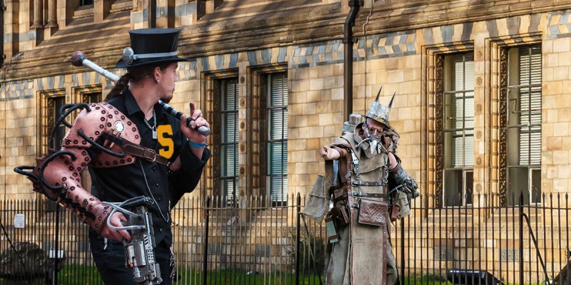 steampunk, jock, bully, high school, beat up