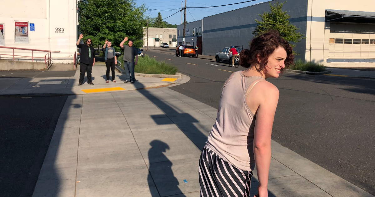 trans, street, liberals, support