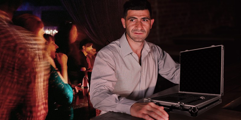 mic, karaoke, guy, ruin