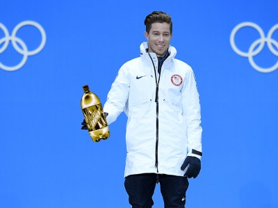 shaun white, gold, medal, mountain dew