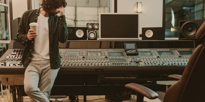 producer, knobs, band, recording, studio