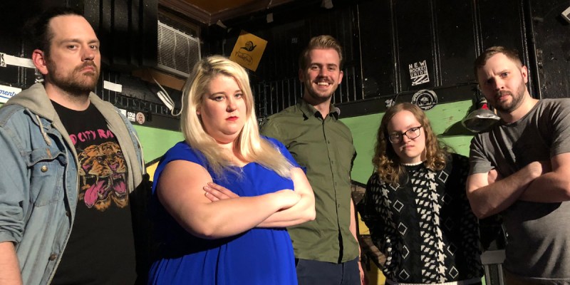 band, metal, smiling, smile, ruined