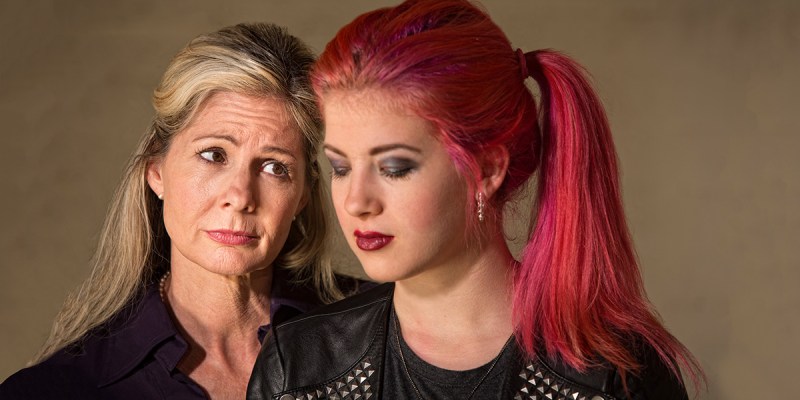 teenager, parent, happy, music, problems