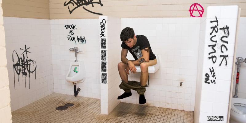 bidet, bathroom, punk, venue