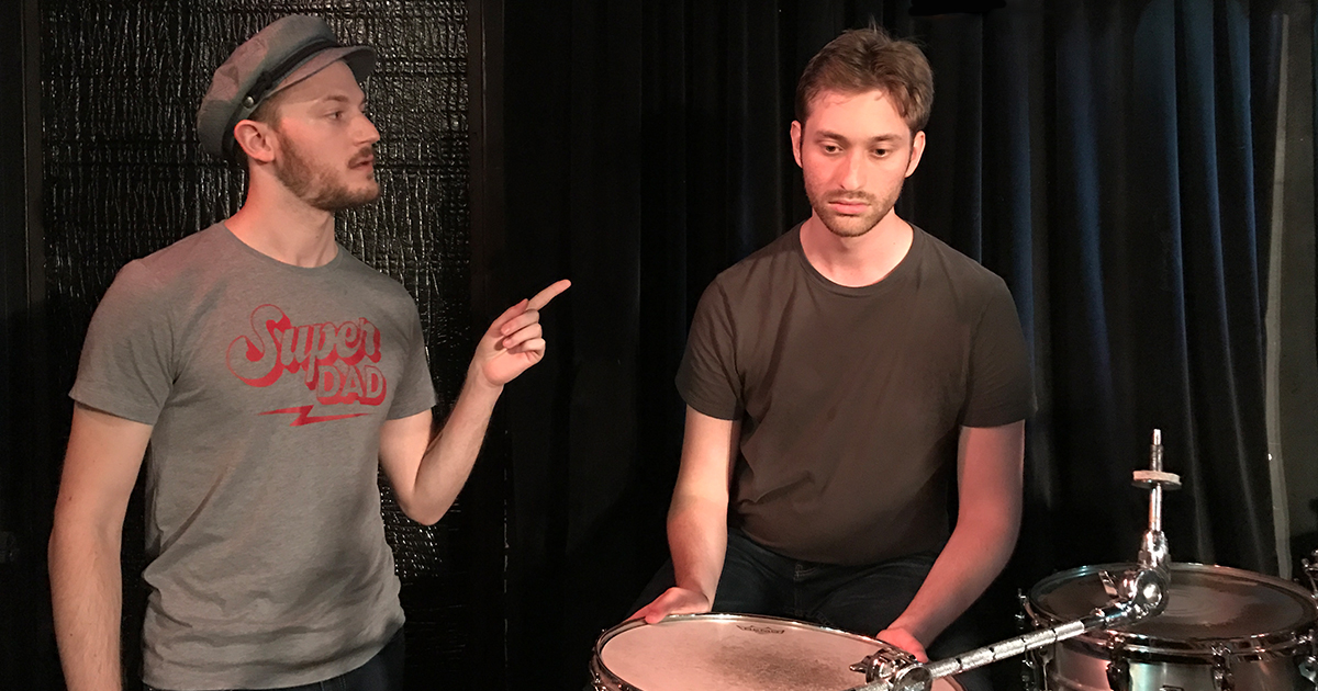 drummer, borrow, drums, guy