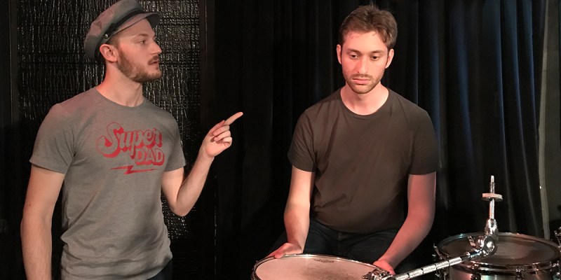 drummer, borrow, drums, guy