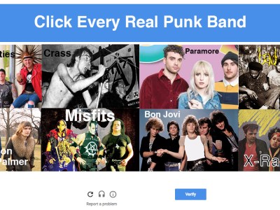 punk, captcha, security, poser