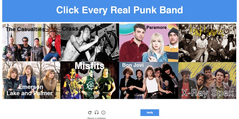punk, captcha, security, poser