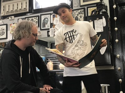 tattoo, flash, conversation, small talk