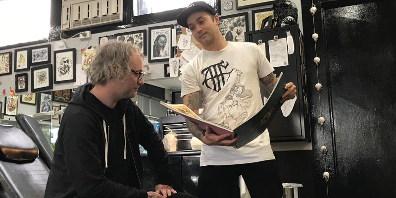 tattoo, flash, conversation, small talk