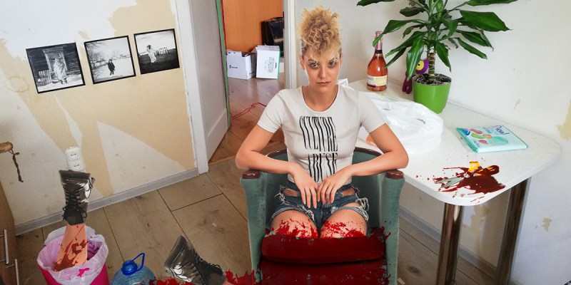 punk, cutoffs, amputee