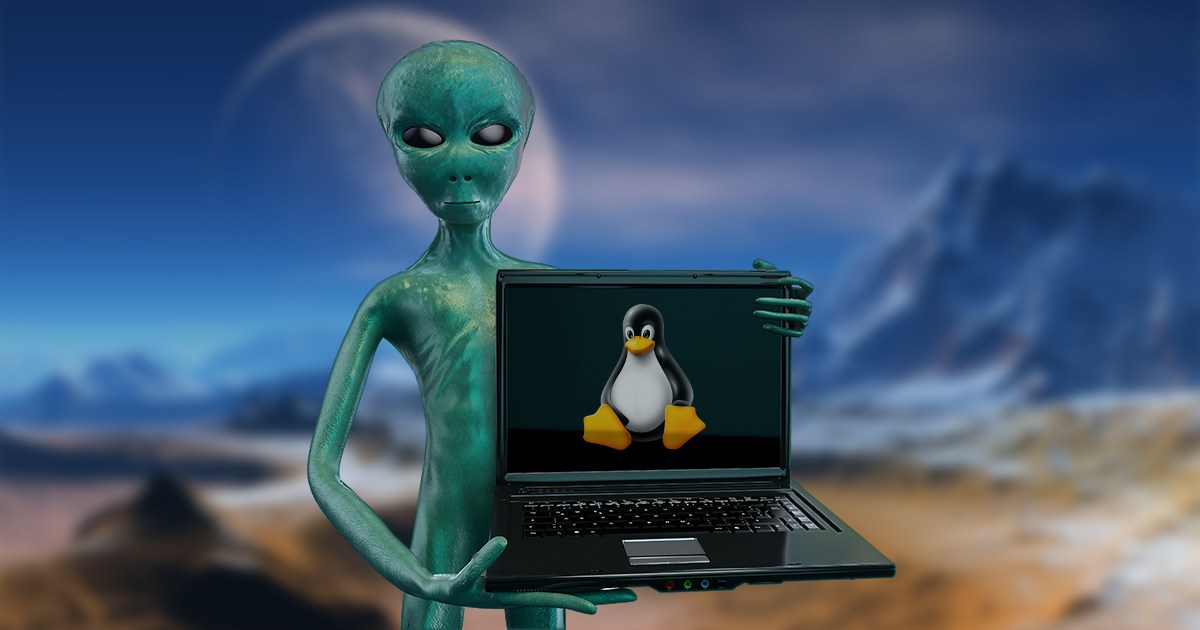 Insufferable Alien Brags About Running Human Universe Simulation on Linux