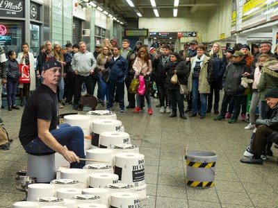 neil peart, rush, subway