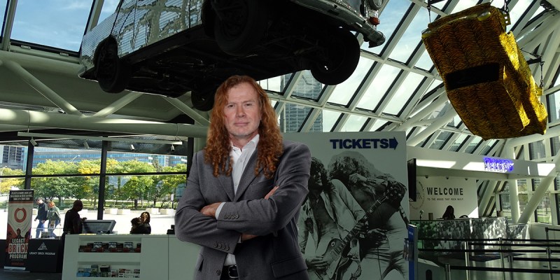 dave mustaine, rock and roll, hall of fame
