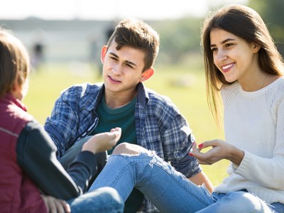 man, conversation, album