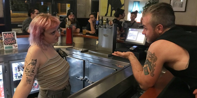 drunk, assholes, bar, bartender