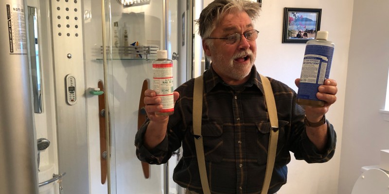 dr bronners, soap, scientist