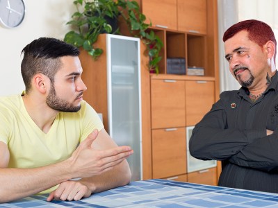 dad, black flag, grill, dating