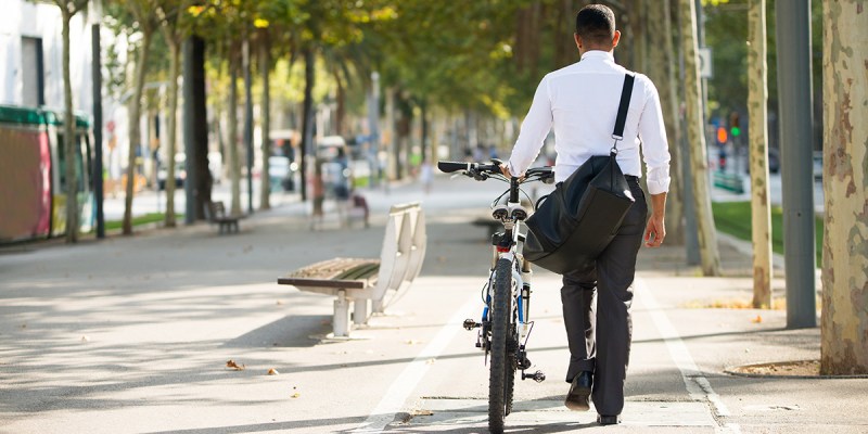 biking, work, give up