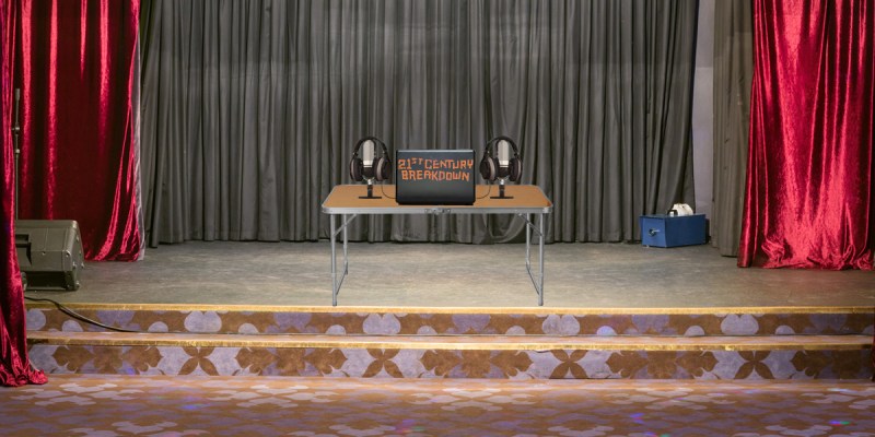 podcast, taping, live