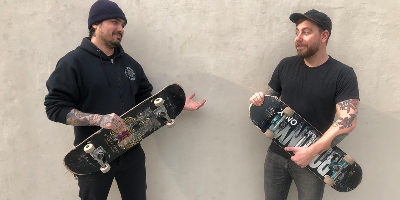 skate or die, tattoo, threatening