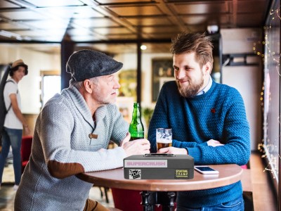 dad, promoter, hustle, son