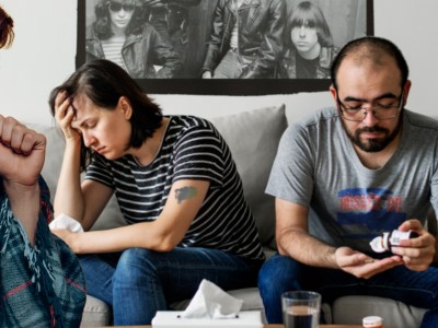 punk house, flu, season