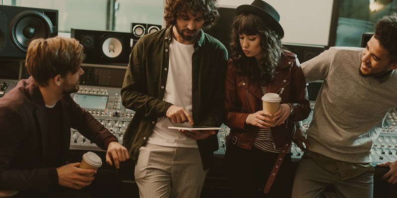 band, producer, louder