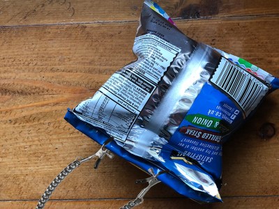 chips, nipple, clamps