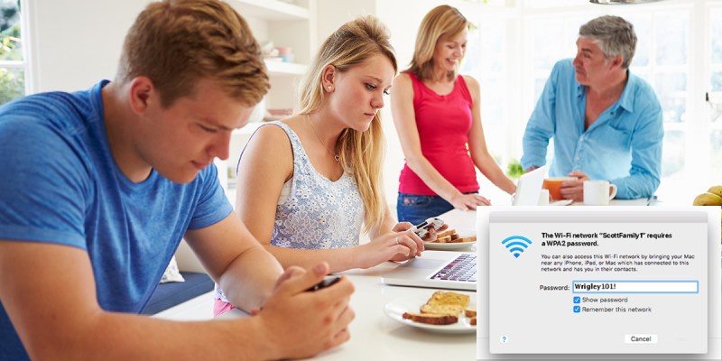 dead, dog, family, wifi, password