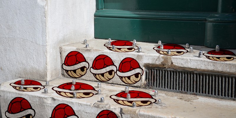 spikes, homeless, artists, local