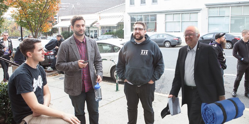 bernie, couch, crash