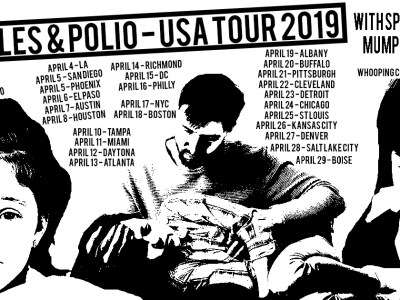 measles, polio, tour