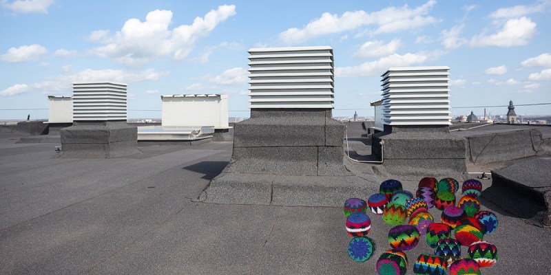 hacky sack, rooftop, vintage