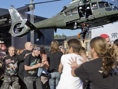 rescue, helicopter, pit