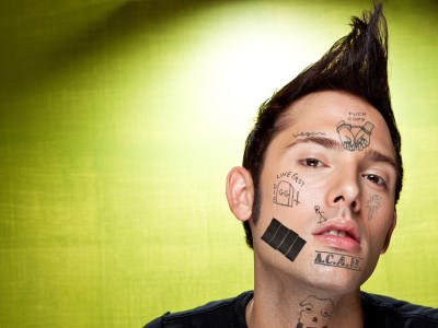 punk, face, tattoo, acab