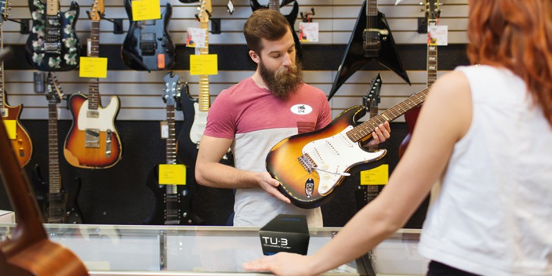 guitar center, purchase, sick
