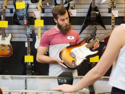 guitar center, purchase, sick