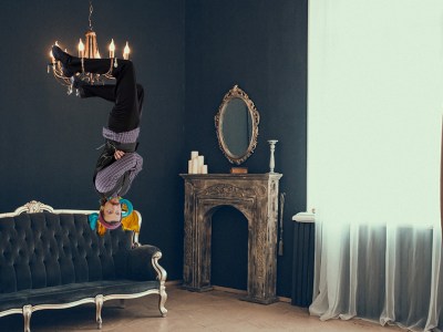 gogol bordello, chandelier, swinging